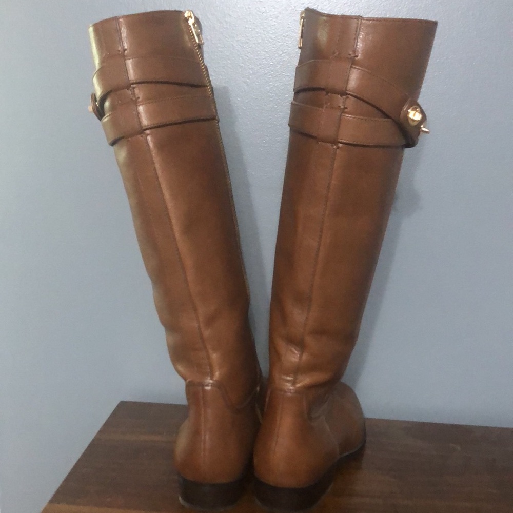 Coach Brown Over the Knee Boots - Picture 4 of 16